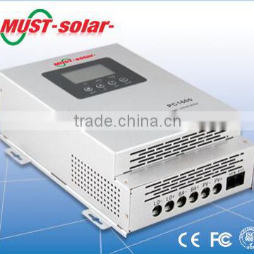 Hot Sale!!! CE ISO certificated off grid high efficiency max PV 145VDC 12/24/36/48v mppt solar intelligent controller