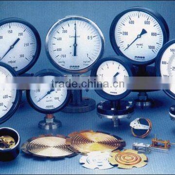 Brass / Stainless Steel Low Pressure Diaphragm & Capsule Gauges