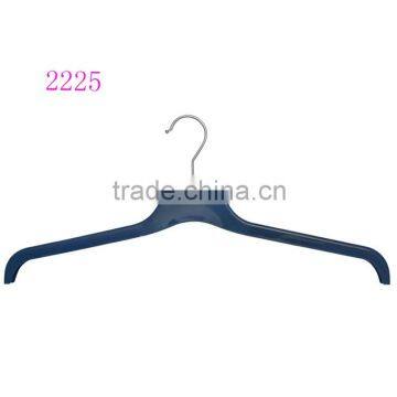 Factory price high quality 18 inches blue custom shirt hangers