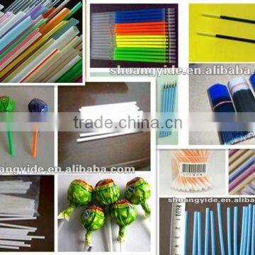 PE PP plastic drink straw extrusion machinery unit/ball pen refill tube machine