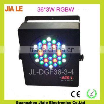 36*3w RGBW slim led Par 64