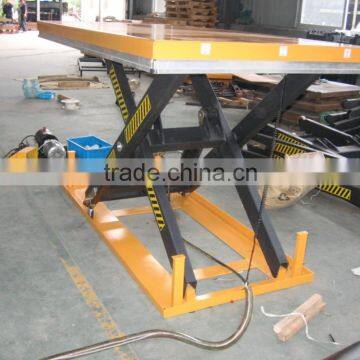 Electric scissor lift Table with long hose