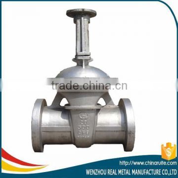 Casting valve body casting pump with sand casting