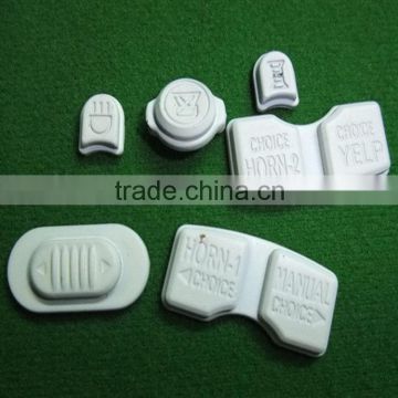 Custom made rubber silicone push button