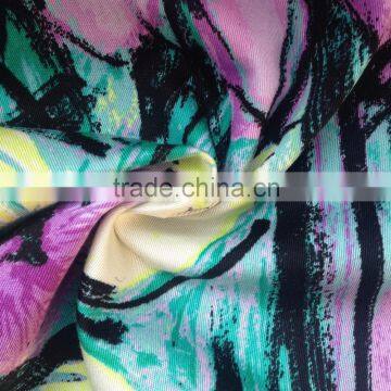 Competitive price wholesale latest dress designs double sided reactive printed indian cotton fabric for garments