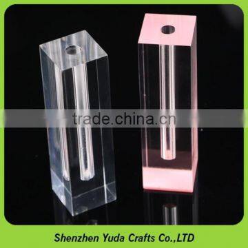 Acrylic CNC Machined Base CNC Routing Acrylic Precision Manufacturing