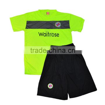 Wholesale 100% Polyester Men's Sportwear Rugby Sport Shirt and Short