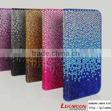 High Quality Diamond Leather Mobile Phone Case for iPhone 6 phone 6 plus