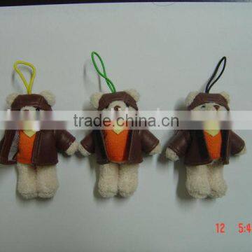 Plush Toy Manufacturer 8cm Plush Pilot with hoop