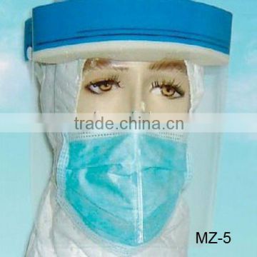 Medical anti-fog face shields in CE