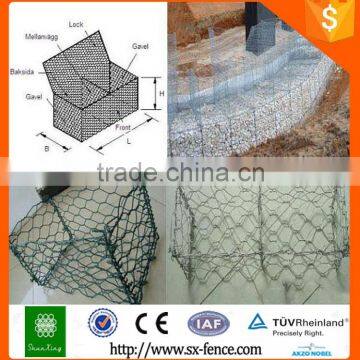 Heavy Duty Hexagonal Wire Netting/Gabion Basket/Gabion Box