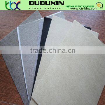 BUBUXIN manufacturer sells breathable shoe lining Non-woven imitation leatheer for making shoe lining