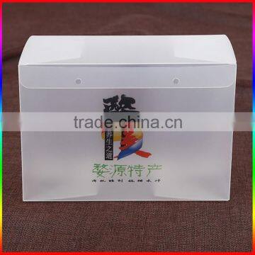 Custom plastic clear PVC box packaging with printing