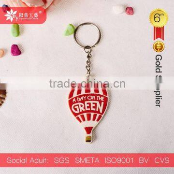 badminton soft pvc keychain pvc rubber key chain