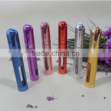 MUB factory wholesale 12ml 6 color can choose mini atomizer spray perfume bottle