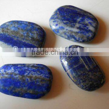 Lapis Lazule Gemstone Uneven Shape Palm Stones