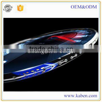 Best price and high quality carbon fiber badminton racket badminton equipment hot sale in 2016