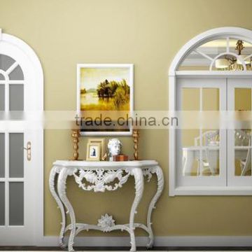 bedroom casement window double clear glass til and turn window wooden color frame