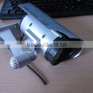 Solar Powered Waterproof LED Flashing Dummy Camera photo-2