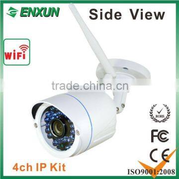Cctv Security Recording System Wifi ip Camera Dvr Kit photo-3