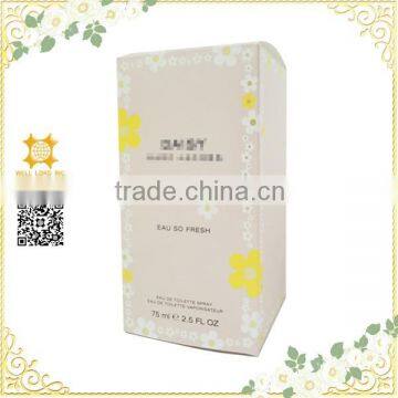 Hot product sweet lovely flower gift perfume bracelet box packaging