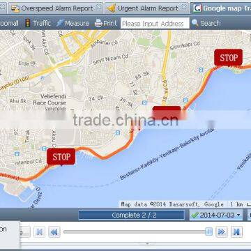 Online Gps Tracking Platform Fleet Management Server Monitoring Chauffeur's Driving Routes photo-3