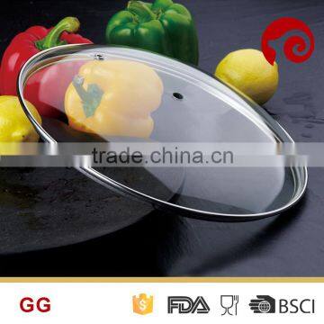 Hot Selling G Type Glass Lid Cooking Pot Lids