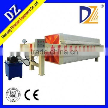 Hydraulic chamber filter press