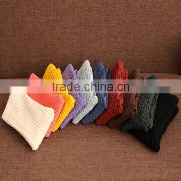15PKPT09 2014-15 fall winter warm knitted lady pants