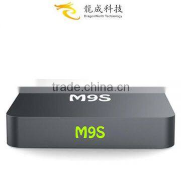 2016 hot selling M9S S905 1G 8G tv box Android5.1 WIFI 2.4G Bluetooth SUPPORT OEM