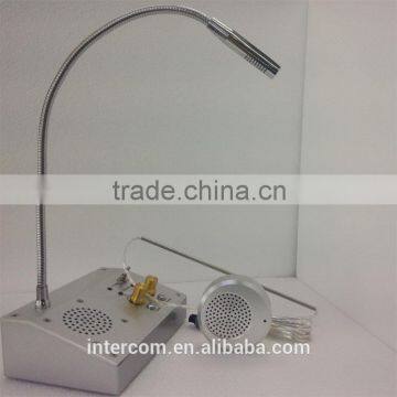 Office intercom for bank /hospital,ticket station