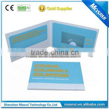 The Newest Video Catalogue LCD Booklet With Bespoke Bank Print photo-2