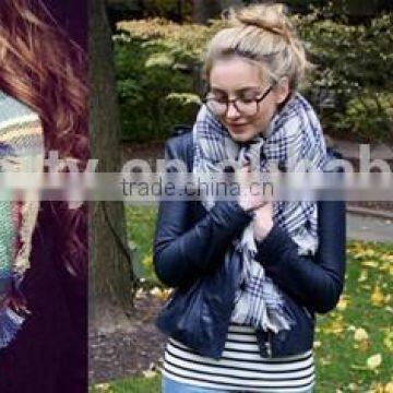 81310120 2015 fashion grid scarf