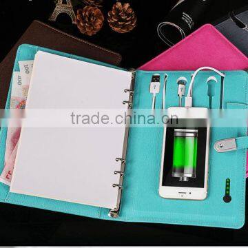 2016/2017 best agenda diary power bank for notebook