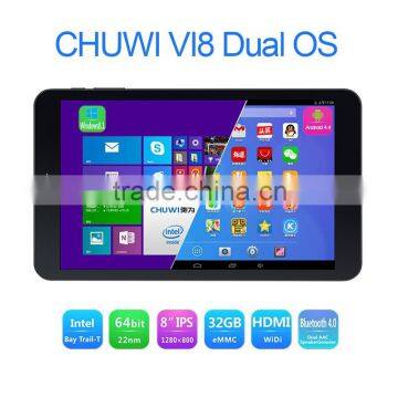 8 inch Chuwi Vi8 Dual Boot Intel Z3735F Quad Core Tablet PC 2GB 32GB Win 8.1 & Android 4.4 OTG Bluetooth 4.0