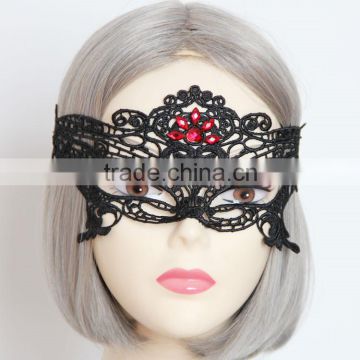 MYLOVE black lace party mask with gem hot sale MLMJ04