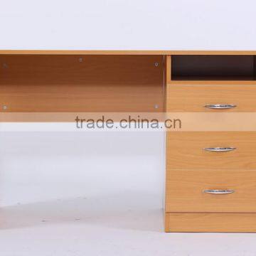 wood table desk with drawer