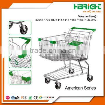 supermarket retail trolley grocery shopping cart