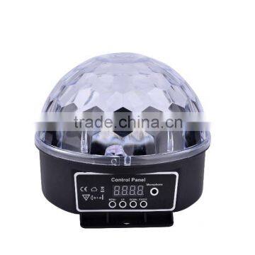 Latest Style 360 Degrees Rotating LED Crystal Magic Ball Light Mini RGB Mini Disco DJ Ball Stage Lighting Wholesale photo-5