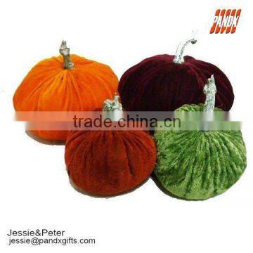 Cloth art cotton pumpkin New Halloween Pumpkin set