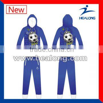 Fashional Style Any Logo Hoodie Jersey Uniform Design Color Blue