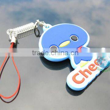 2013 new custom soft rubber pvc keychain 3d