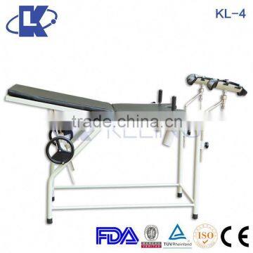 KL-4 Manual GYN Examing Bed medical exam table simple birth bed