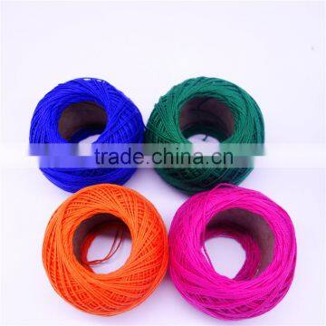 100% cotton yarn , hand knitting yarn 50g/ball , wholesale , stocks cotton yarn