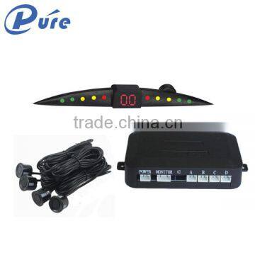 2016 Best Selling Factory Price Electromagnetic Wireless Car Parking Sensor 4 Sensors Rear View Parking Assist System