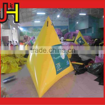 Any Color Floating Inflatable Triangle Buoy For Advertising