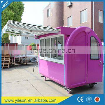 food caravan container restaurant food van concession trailer mobile kiosk