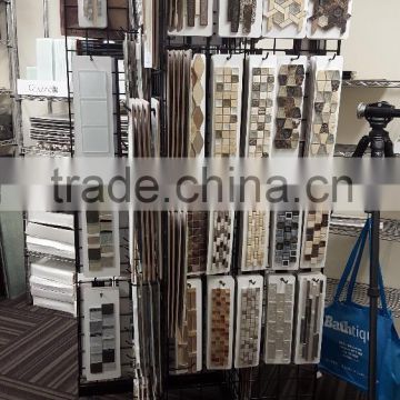 Mosaic display shelf/tile display rack/ceramic tile display stand