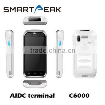 Android Handheld/PDA/smartphone Hospital 2016 China Large Touch Screen With Barcode Scanner Bluetooth Barcode Scanner C6000 photo-5