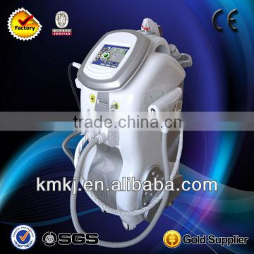 CE ISO approved multifunctional ipl rf nd yag laser with 3 handles